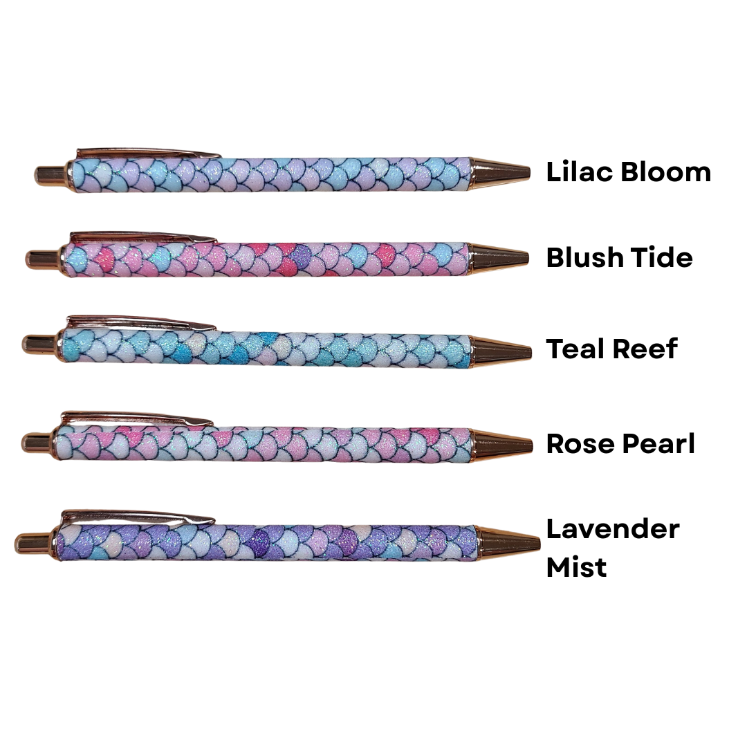 Mermaid Glitter Ballpoint Pen