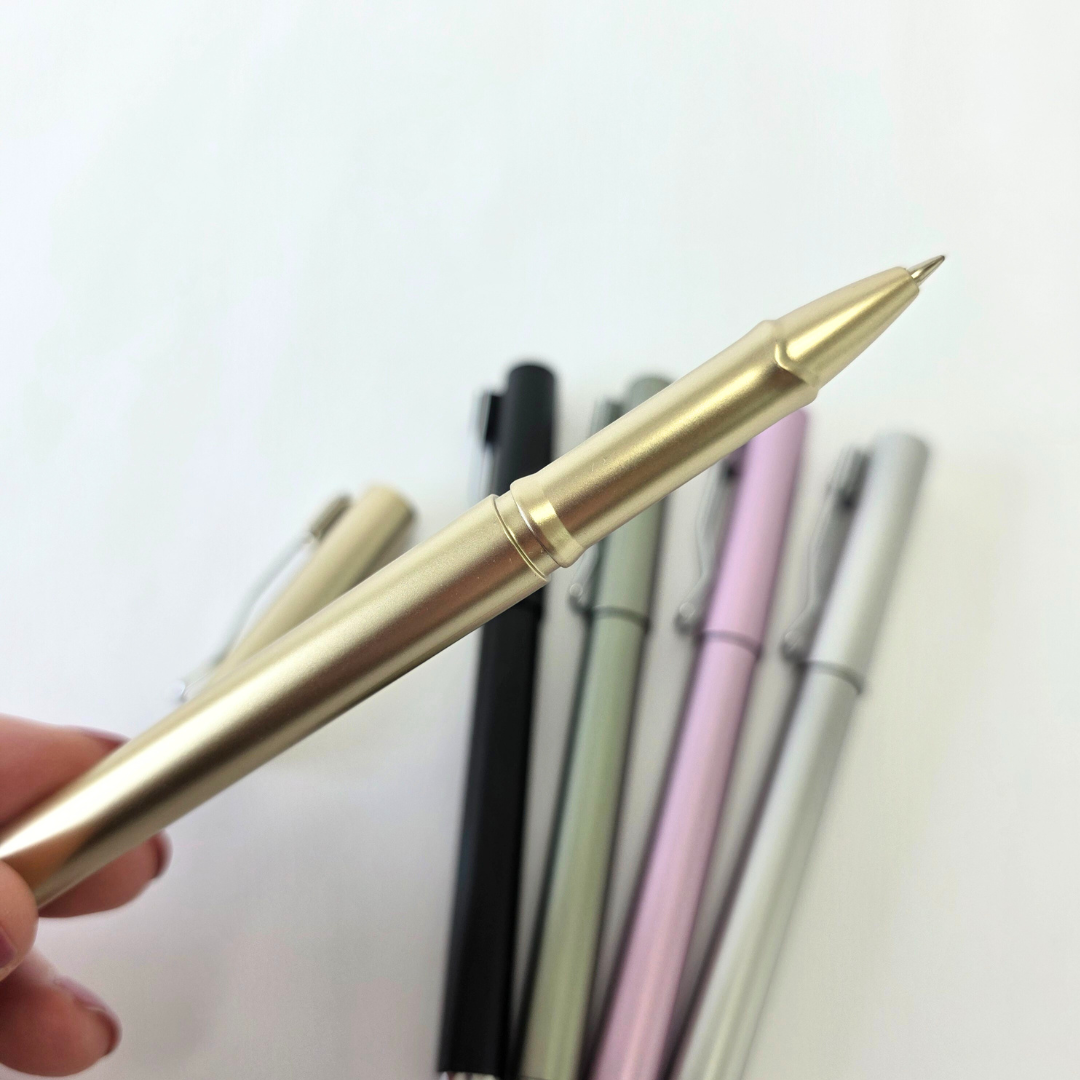 Capped Lightweight Metal Pen
