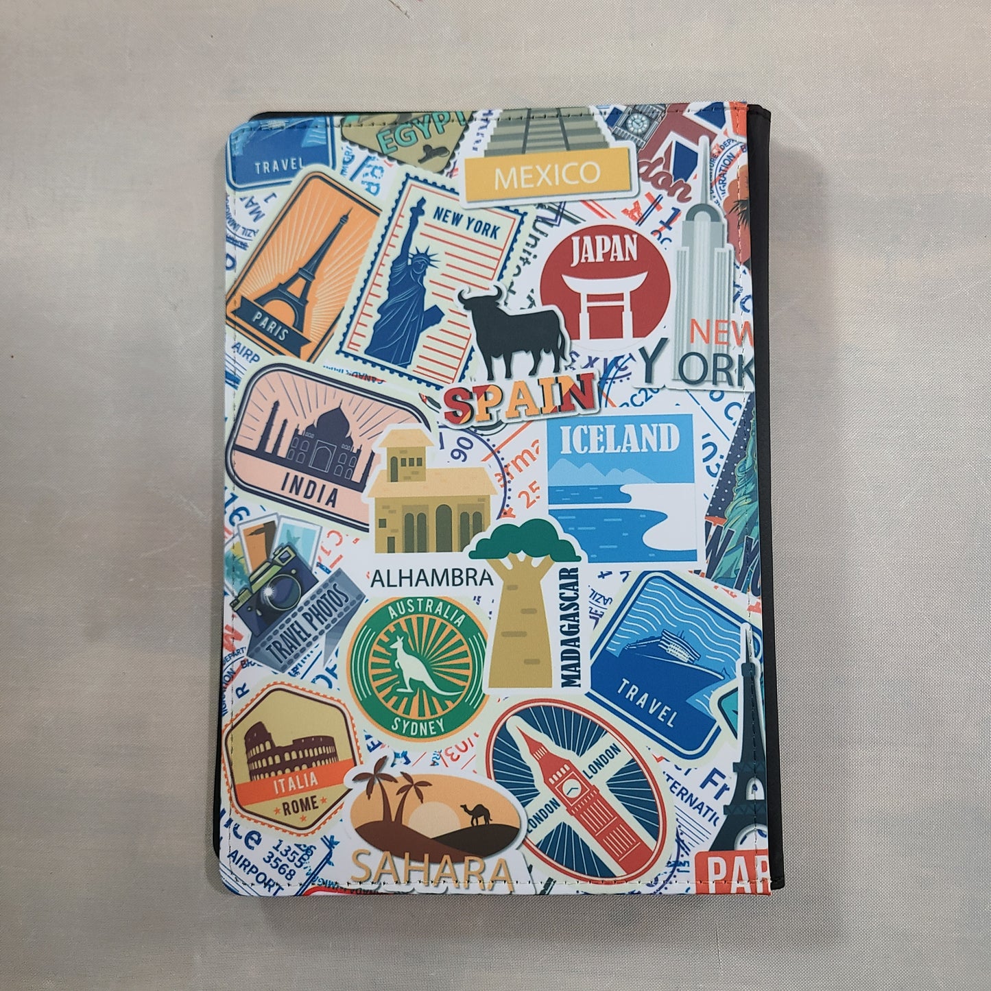 Travel Stamps Journal, Travel Journal