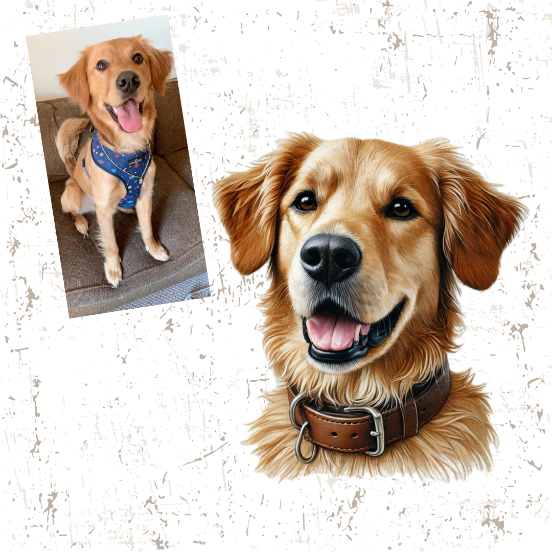 Personalized Pet Portrait Journal
