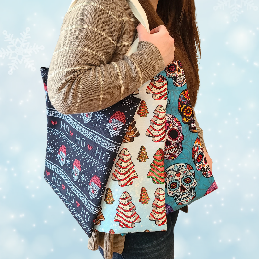Christmas Tree Cake Tote Bag