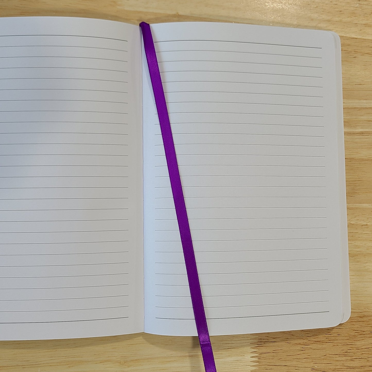 Limited Edition Lined Pages with Purple Bookmark