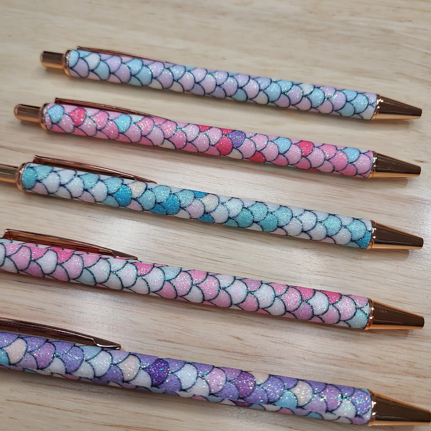 Mermaid Glitter Ballpoint Pen