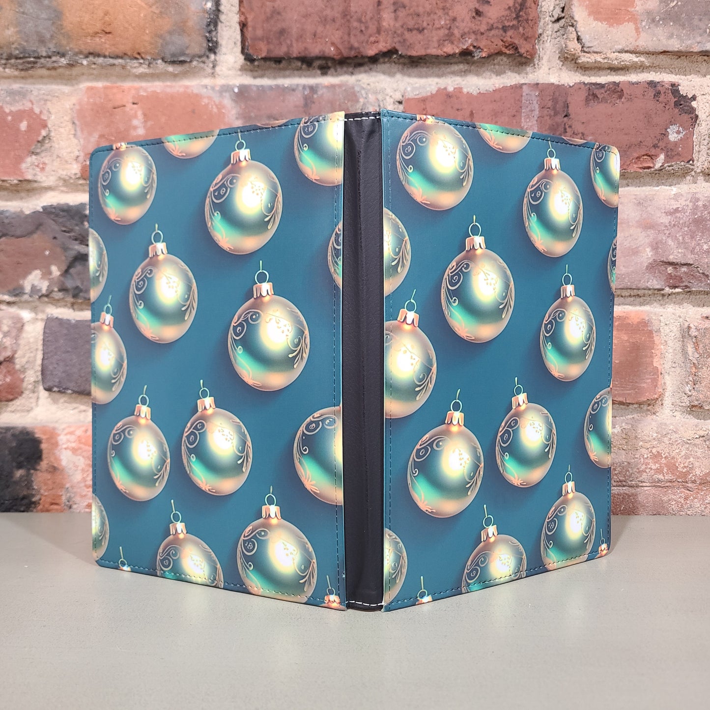 Christmas Gold Ornaments Journal