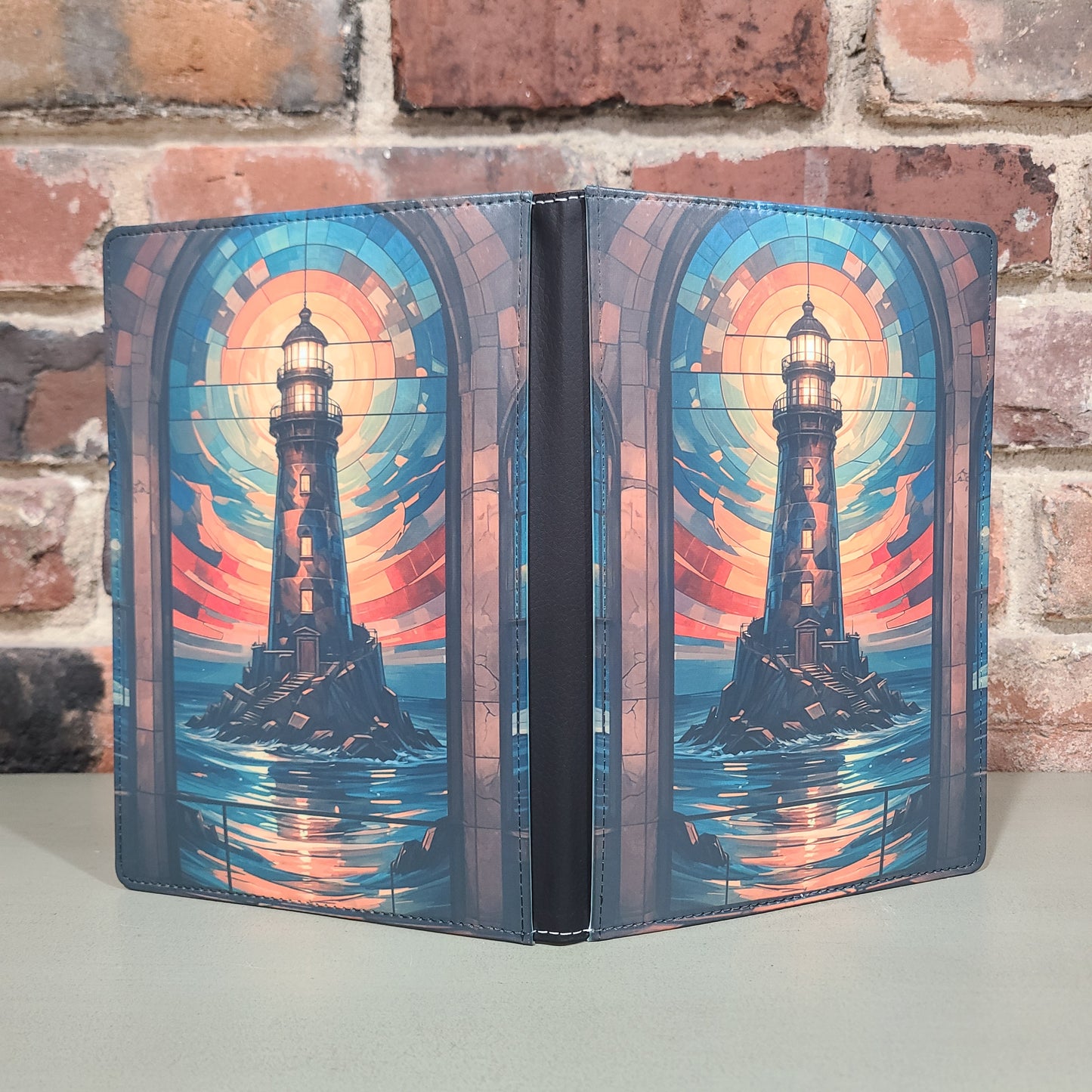 Lighthouse Stained Glass Journal