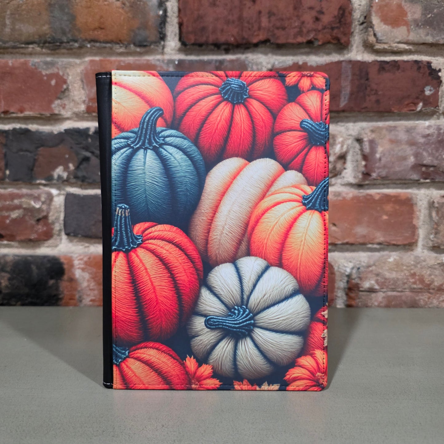 Pumpkin Embroidered Fall Journal