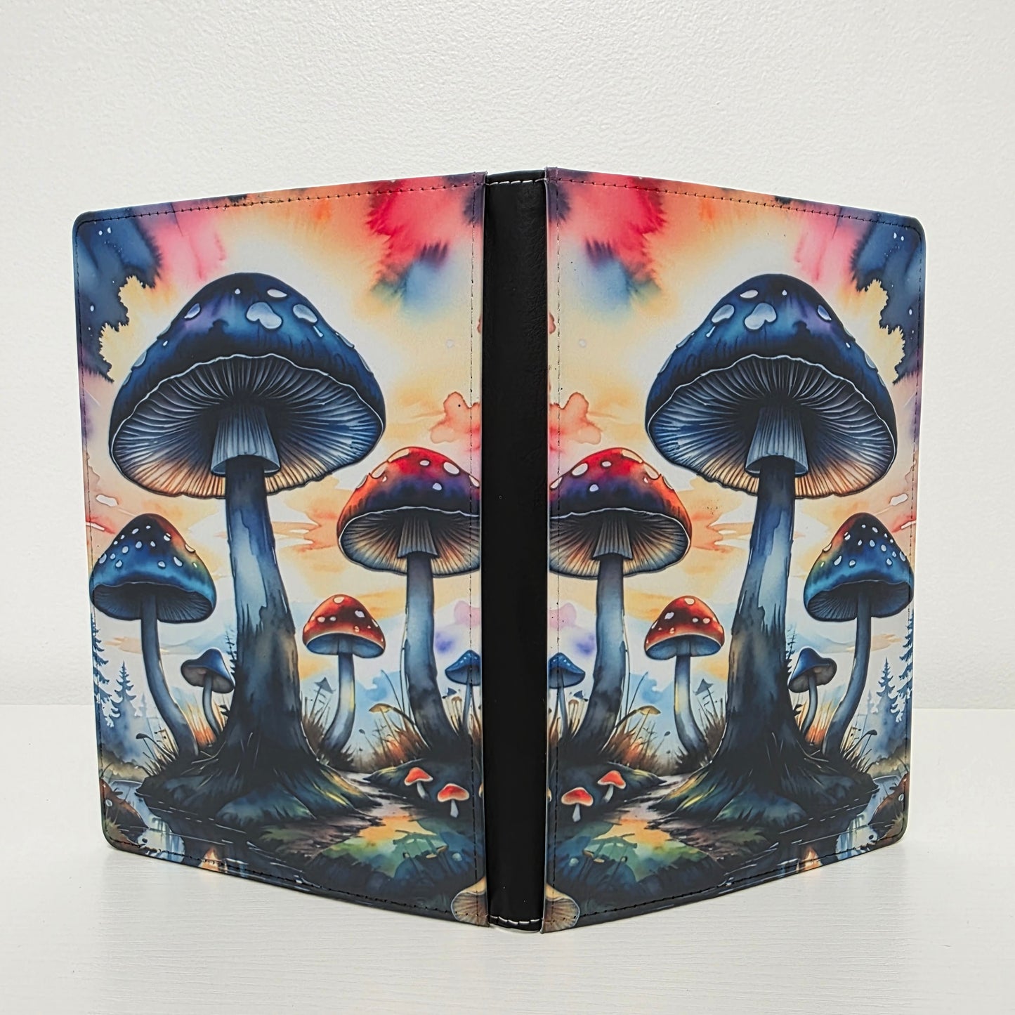 Mushroom Path Watercolor Journal