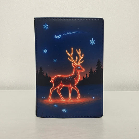Reindeer Glow Light Art Journal
