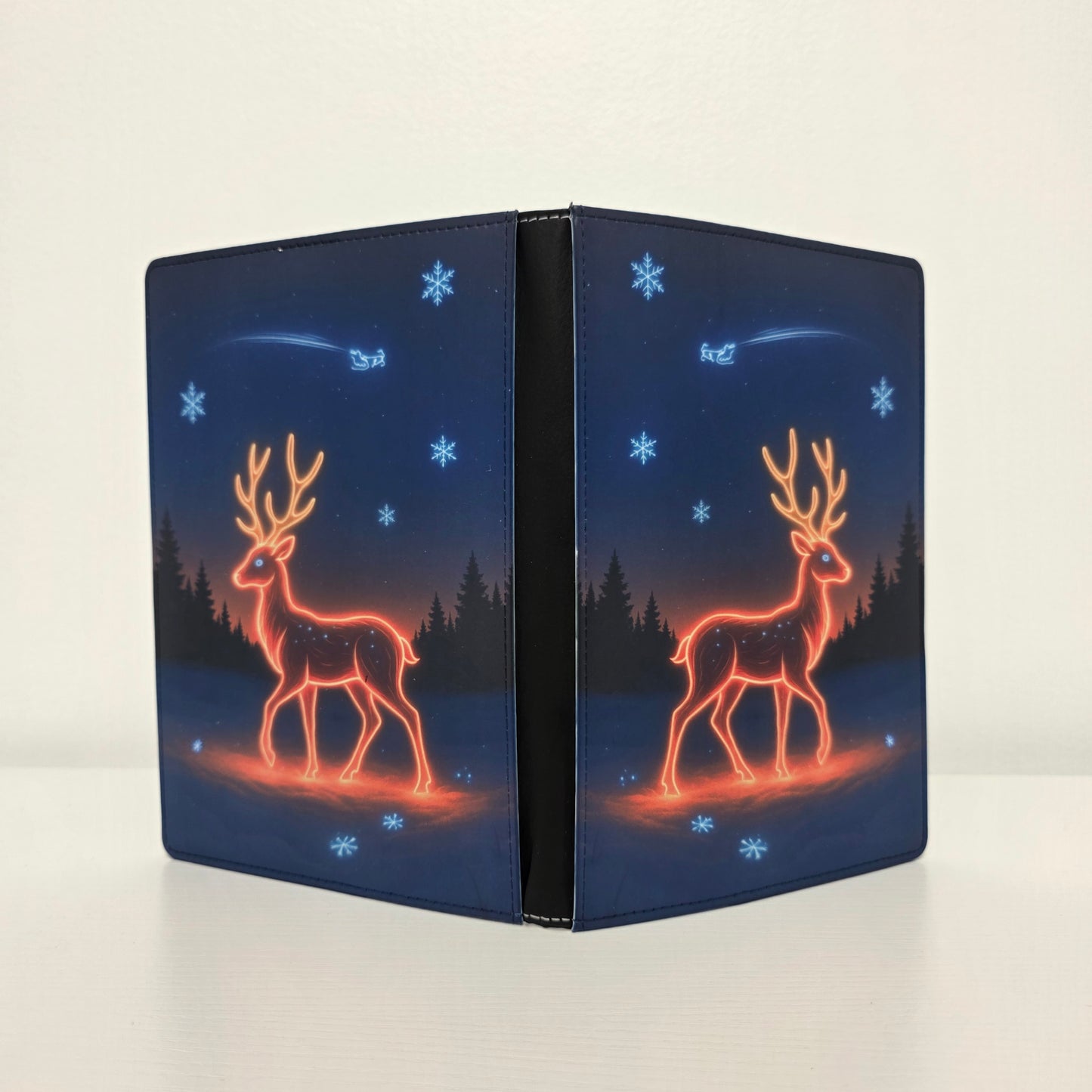 Reindeer Glow Light Art Journal
