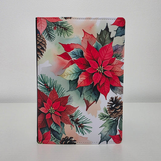 Poinsettia Watercolor Journal