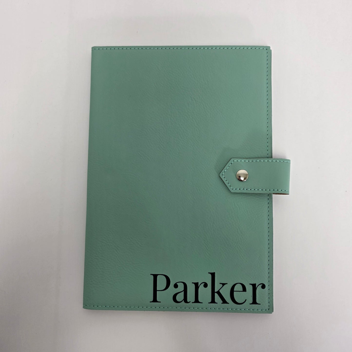 Studio Luxe Aquamarine Faux Leather Journal Cover