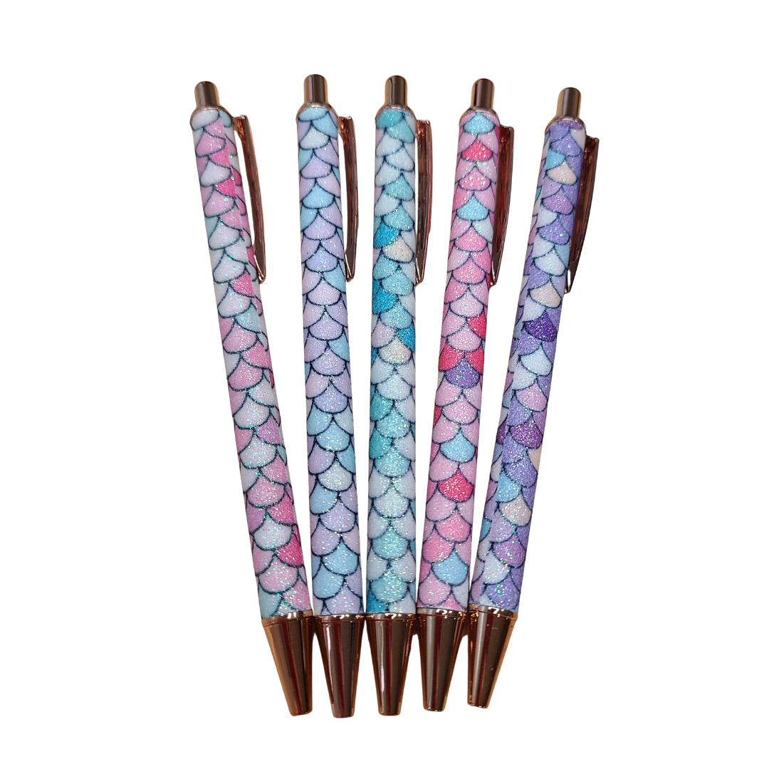 Mermaid Glitter Ballpoint Pen