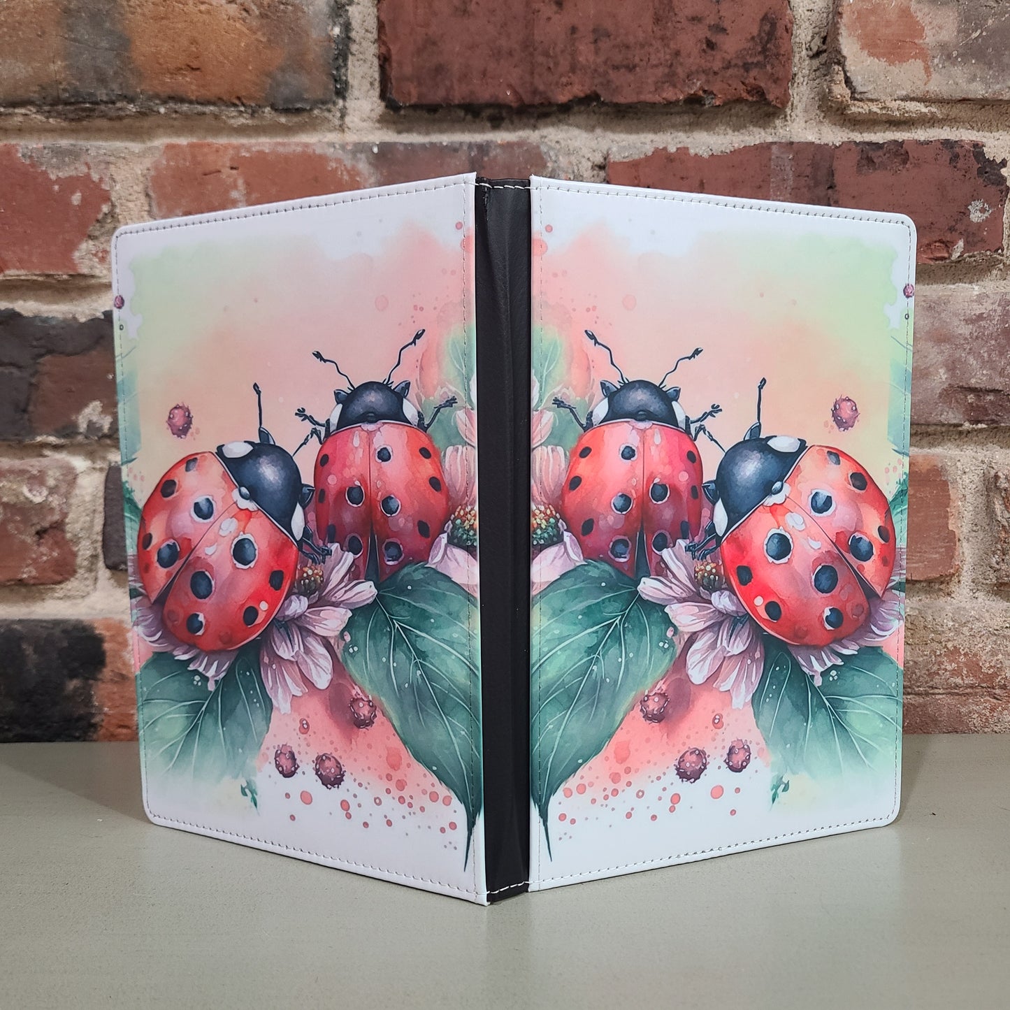 Ladybug Watercolor Journal