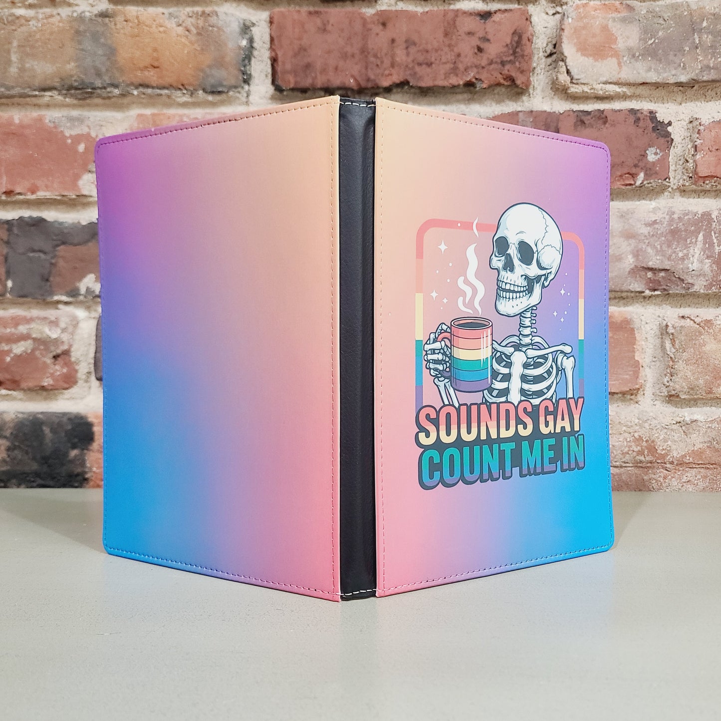 Sounds Gay Pride Rainbow Journal