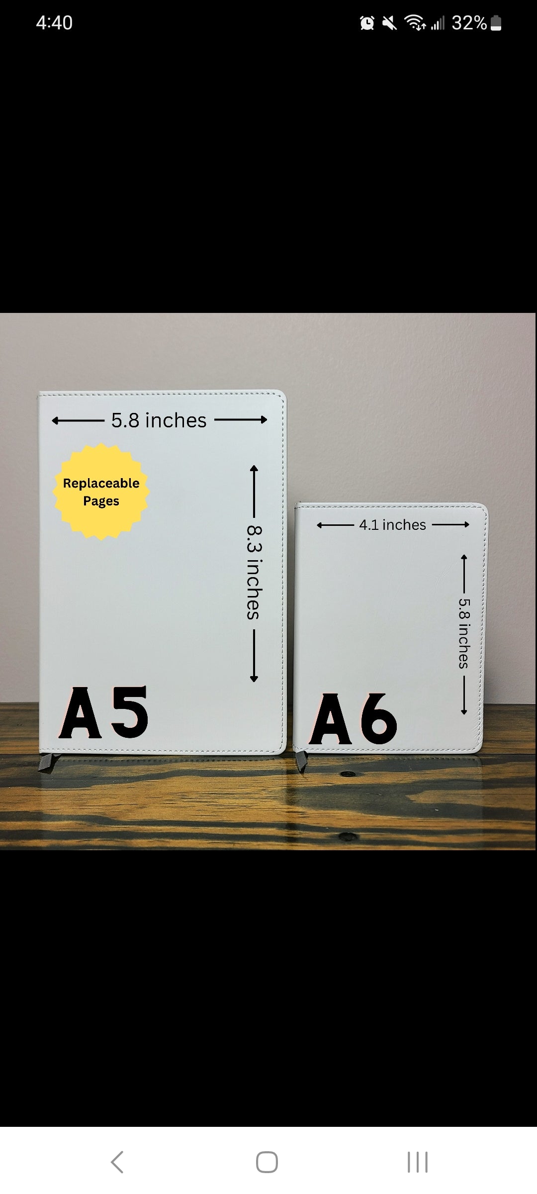 Moon and Stars Moonchild Journal