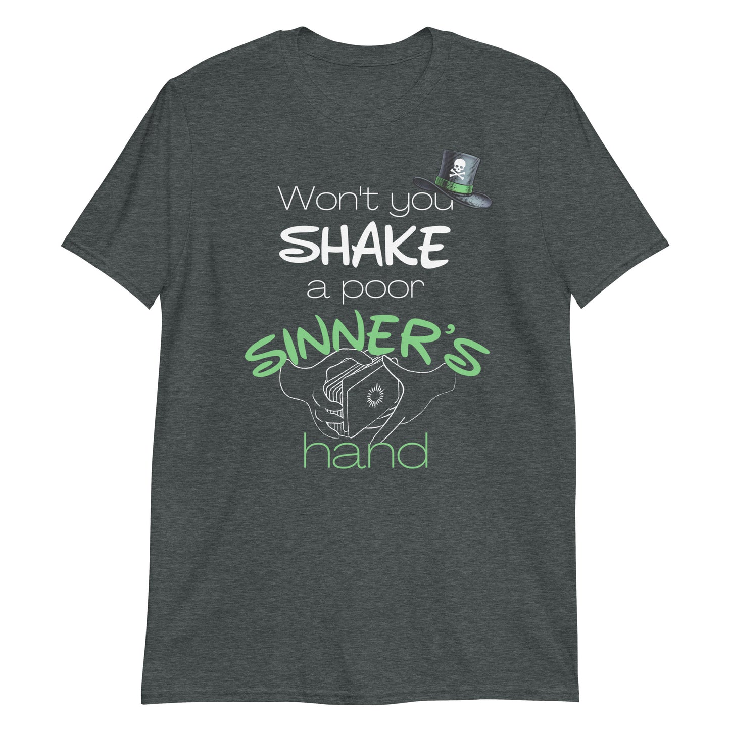 Disney Princess and the Frog, Shake a Poor Sinner's Hand, Voodoo Shirt, Princess Tiana, Disney Shirt, Magic Short-Sleeve Unisex T-Shirt