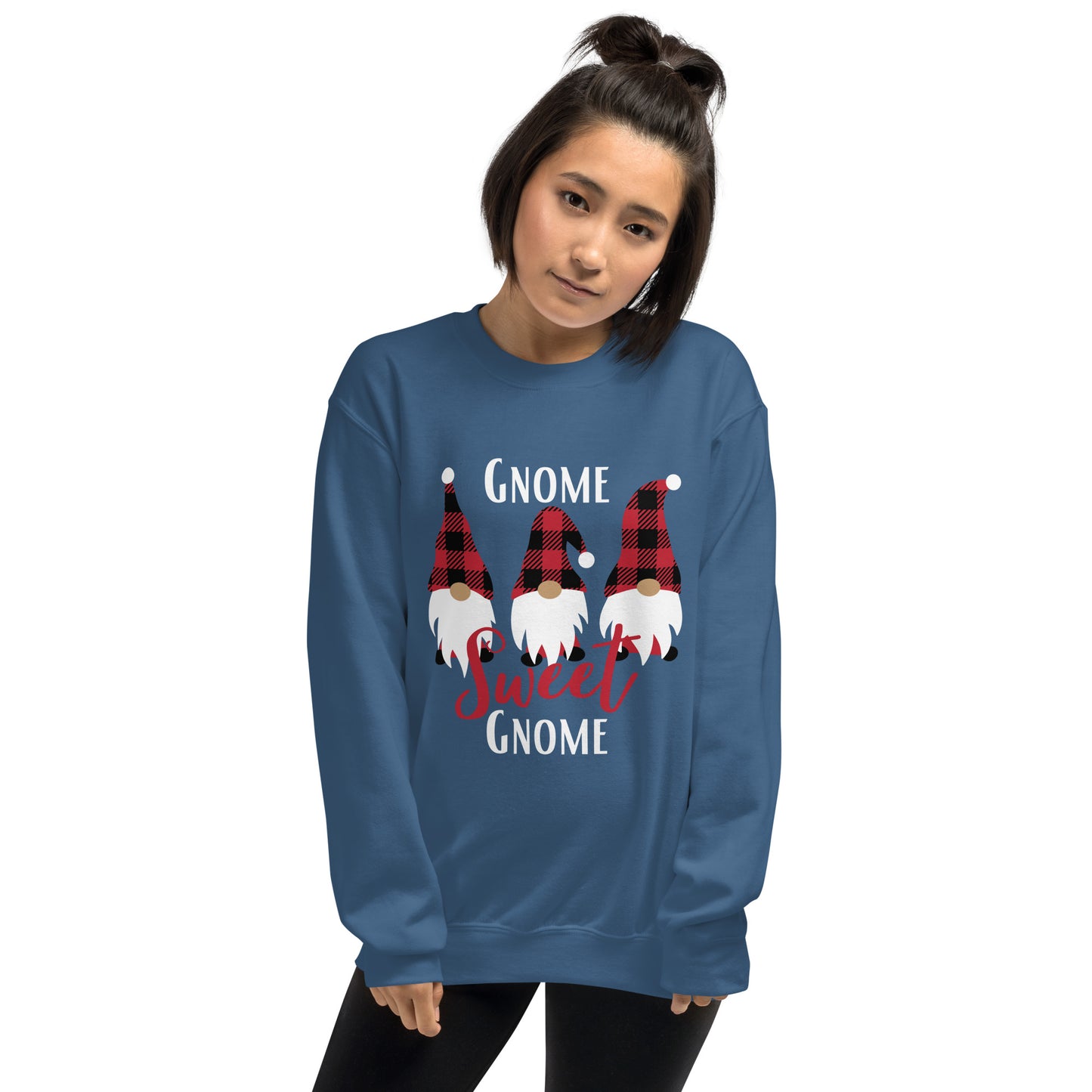 Gnome Sweet Gnome Sweatshirt, Gnome Sweatshirt, Cute Gnomes, Christmas Gnomes, Christmas Sweatshirt, Unisex Sweatshirt