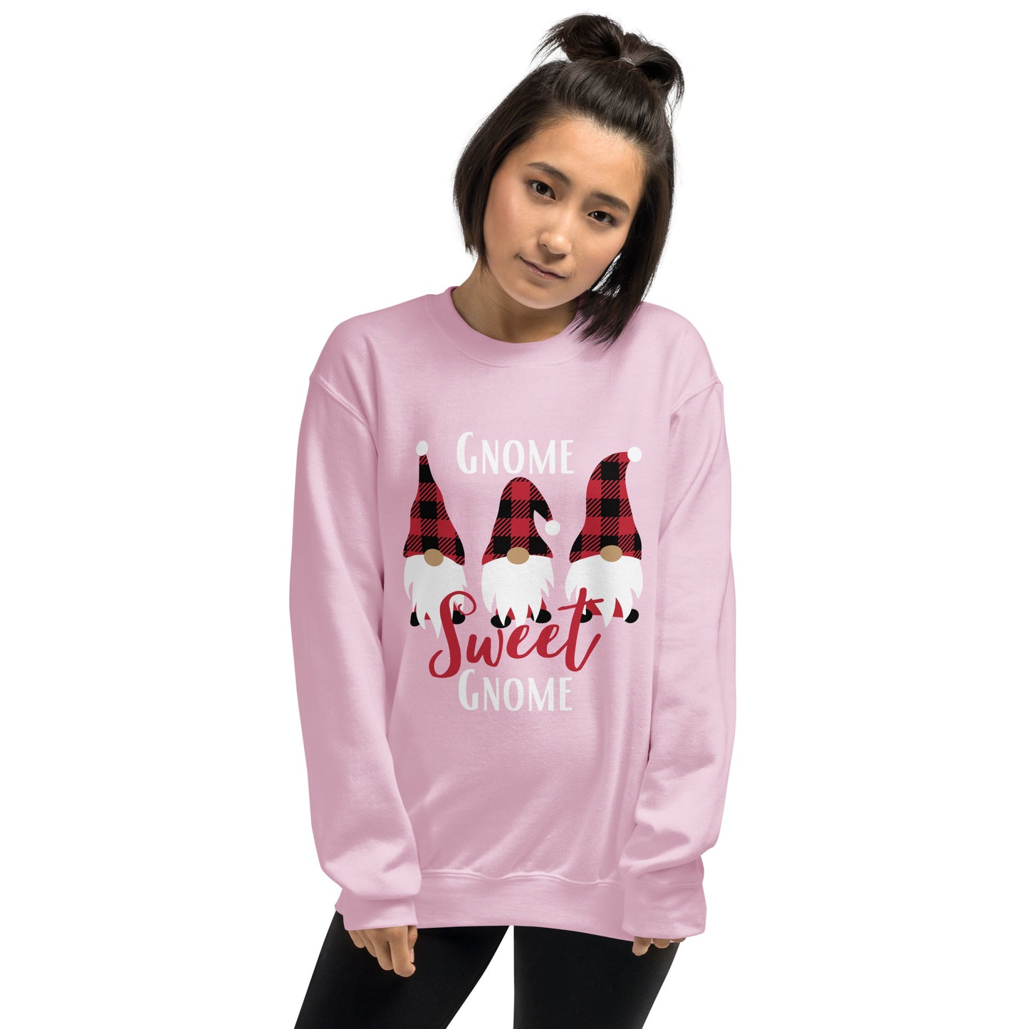 Gnome Sweet Gnome Sweatshirt, Gnome Sweatshirt, Cute Gnomes, Christmas Gnomes, Christmas Sweatshirt, Unisex Sweatshirt