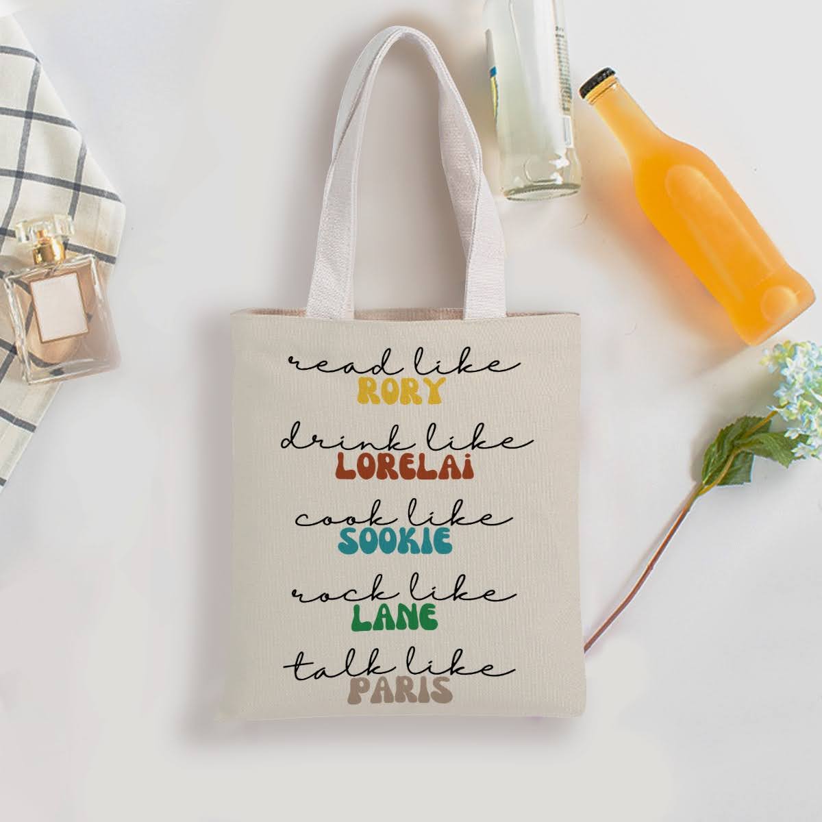 Gilmore Girls Tote Bag, Stars Hollow