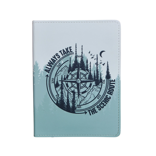 Always Take the Scenic Route Travel Journal