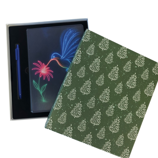 Christmas Tree Gift Box, Journal Gift Box