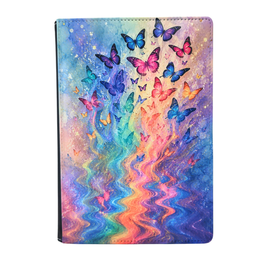 Watercolor Neon Butterfly Journal