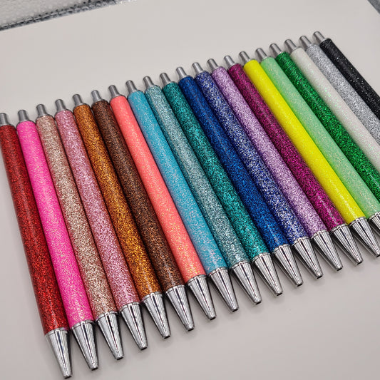 Glitter Ballpoint Pens, Writing Pens, Smooth Glitter