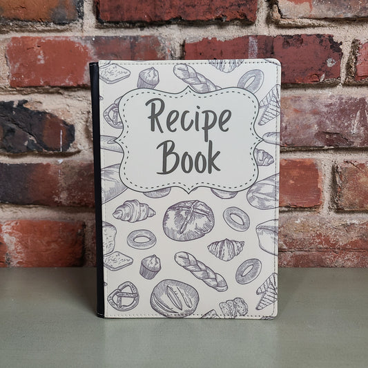 Neutral Pastry Cooking Journal, Recipe Journal