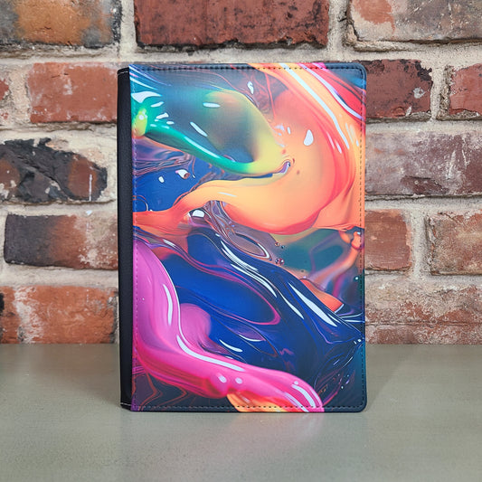 Paint Drip Abstract Rainbow Journal