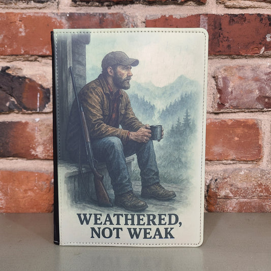 Rustic Weathered Journal, Dad Journal, Masculine Journal