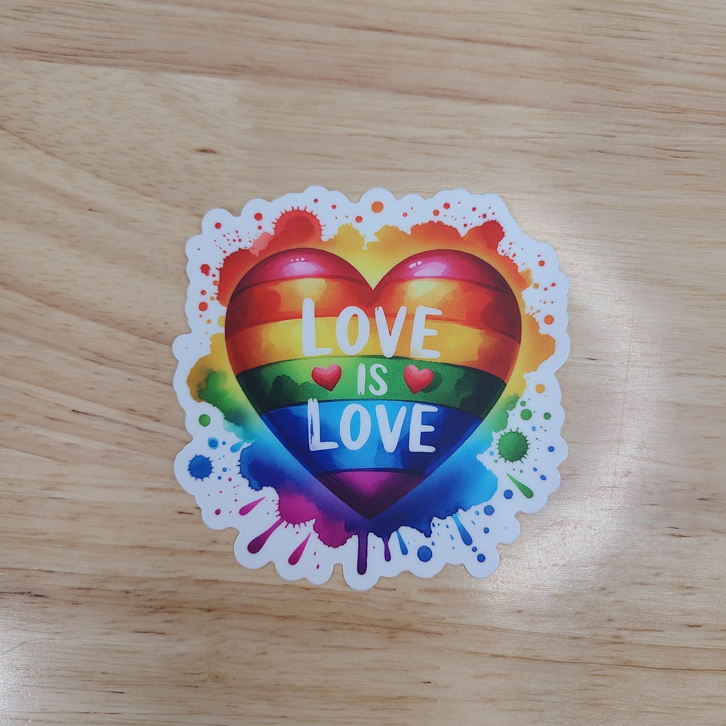 Love is Love Pride Sticker