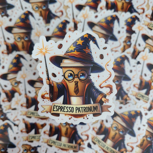 Espresso Patronum Sticker