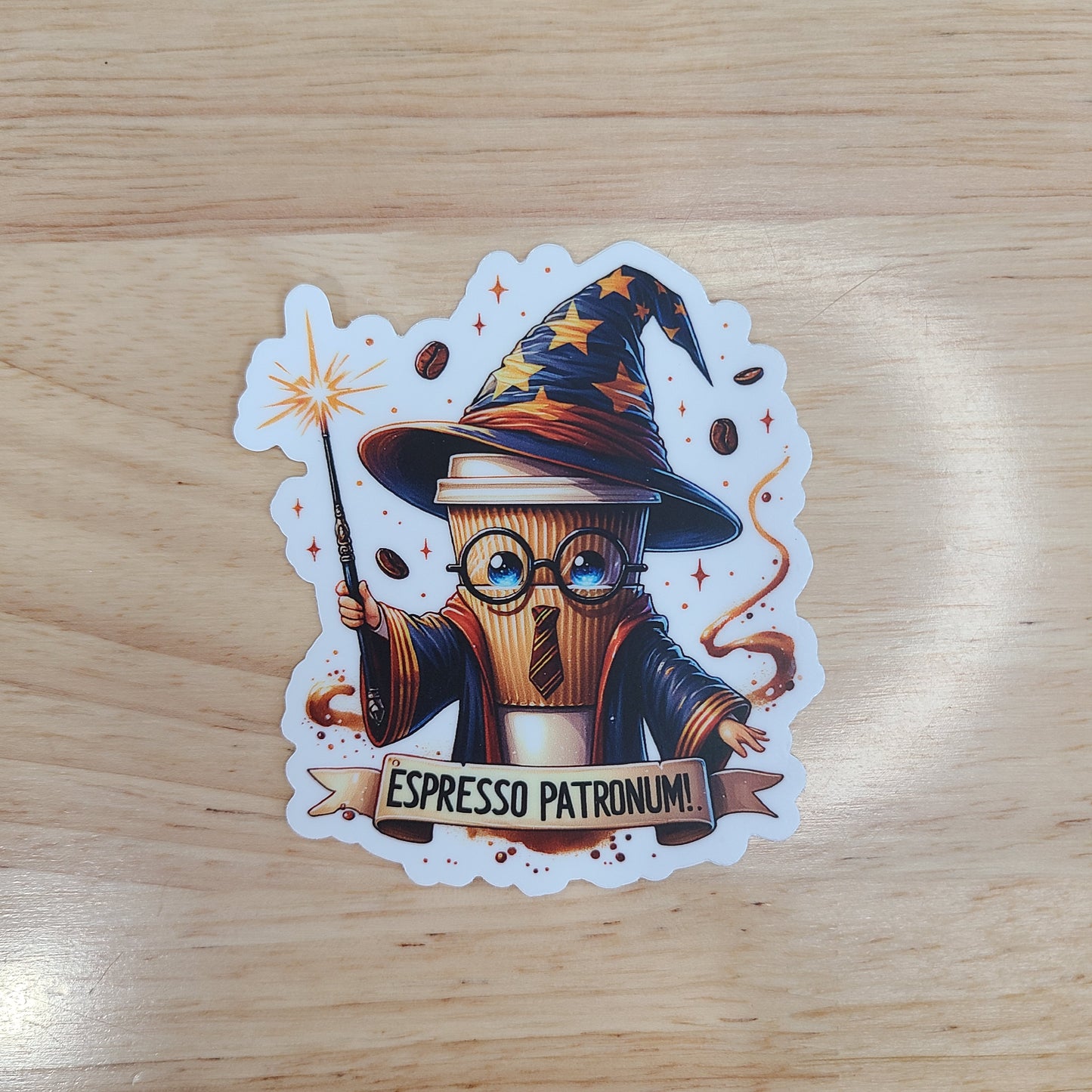 Espresso Patronum Sticker