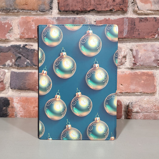 Christmas Gold Ornaments Journal