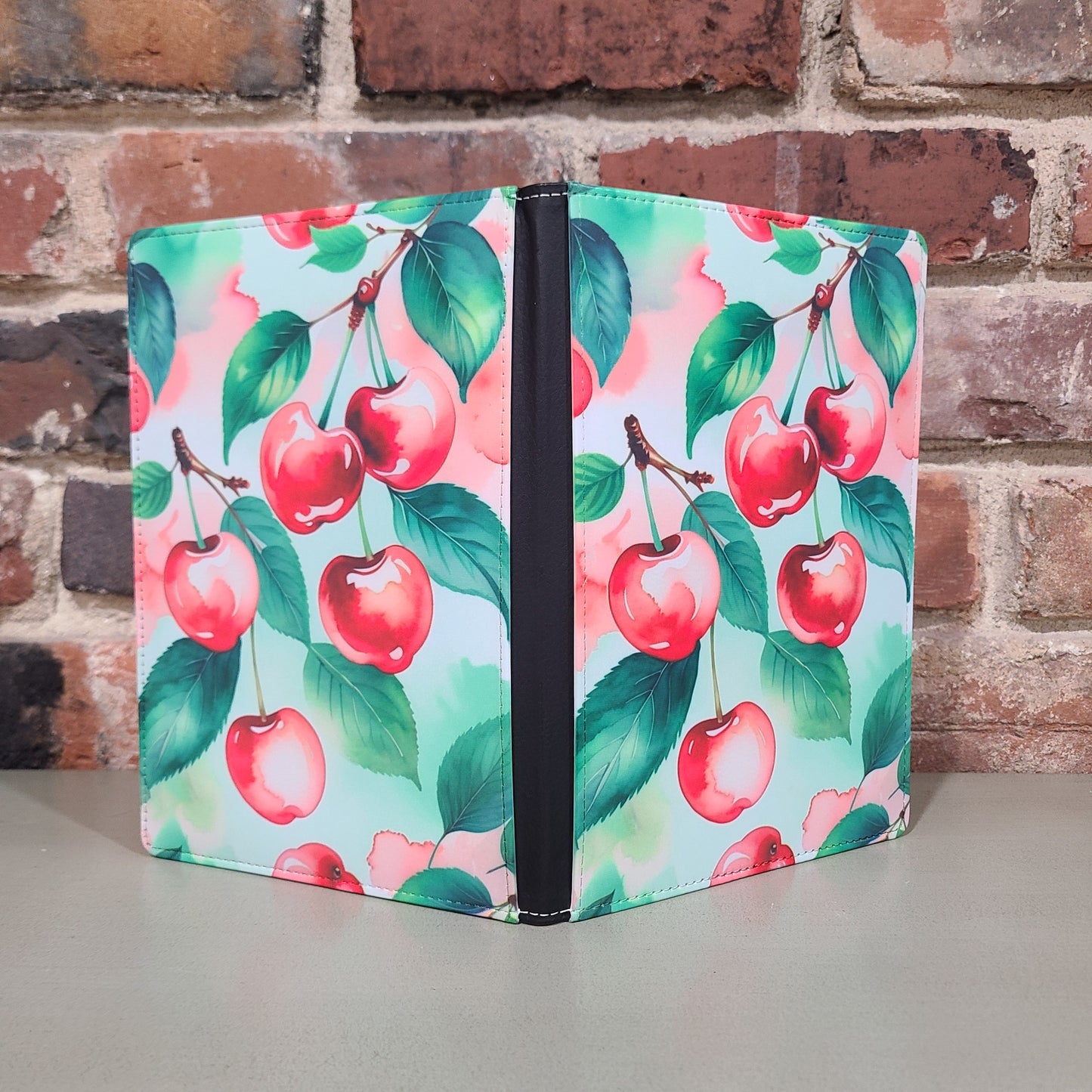 Watercolor Cherry Journal