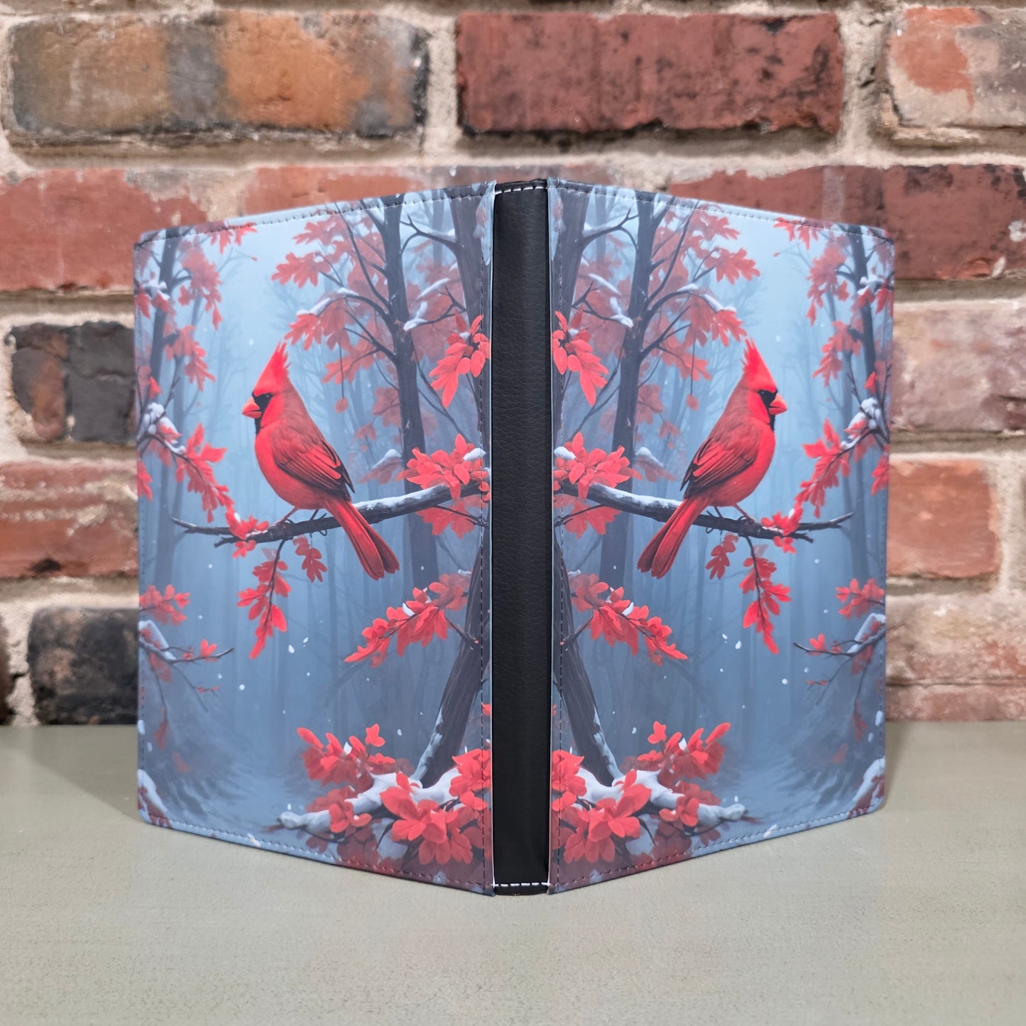 Cardinal in Snow Journal