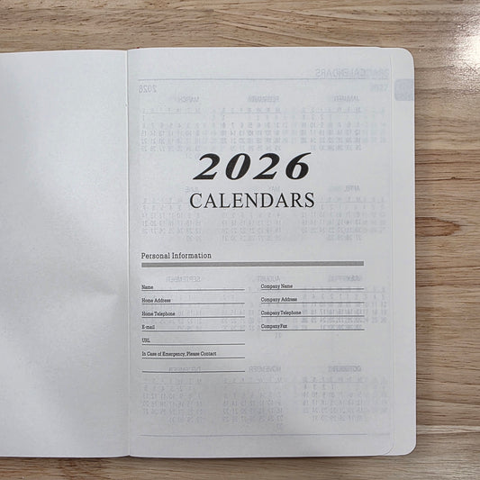 2026 Planner Pages