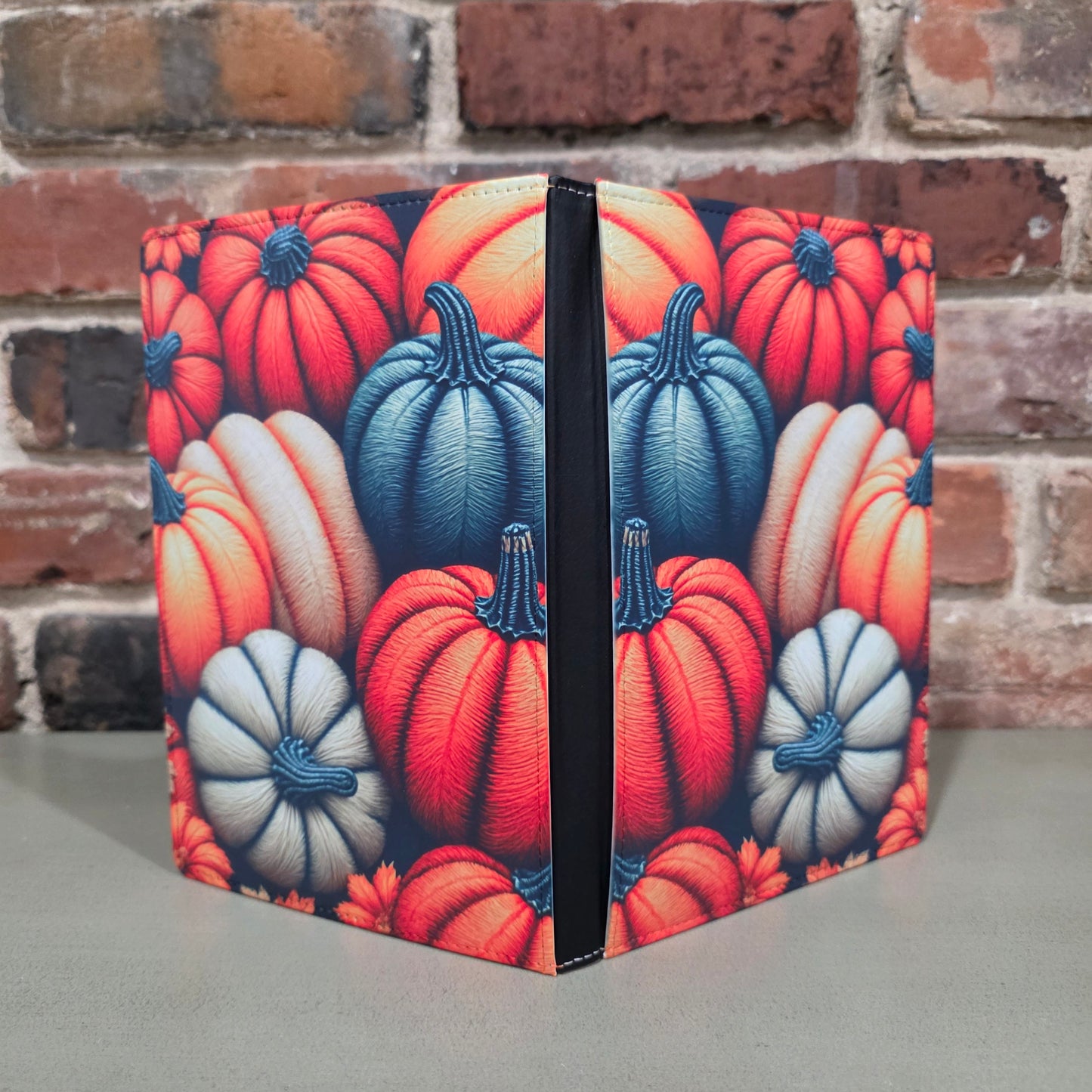 Pumpkin Embroidered Fall Journal