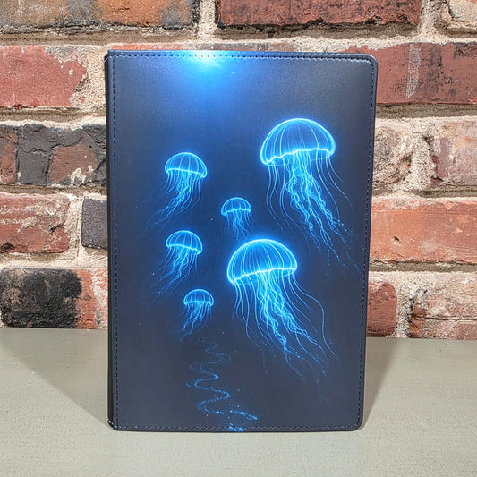Glowing Drift Jellyfish Light Art Journal