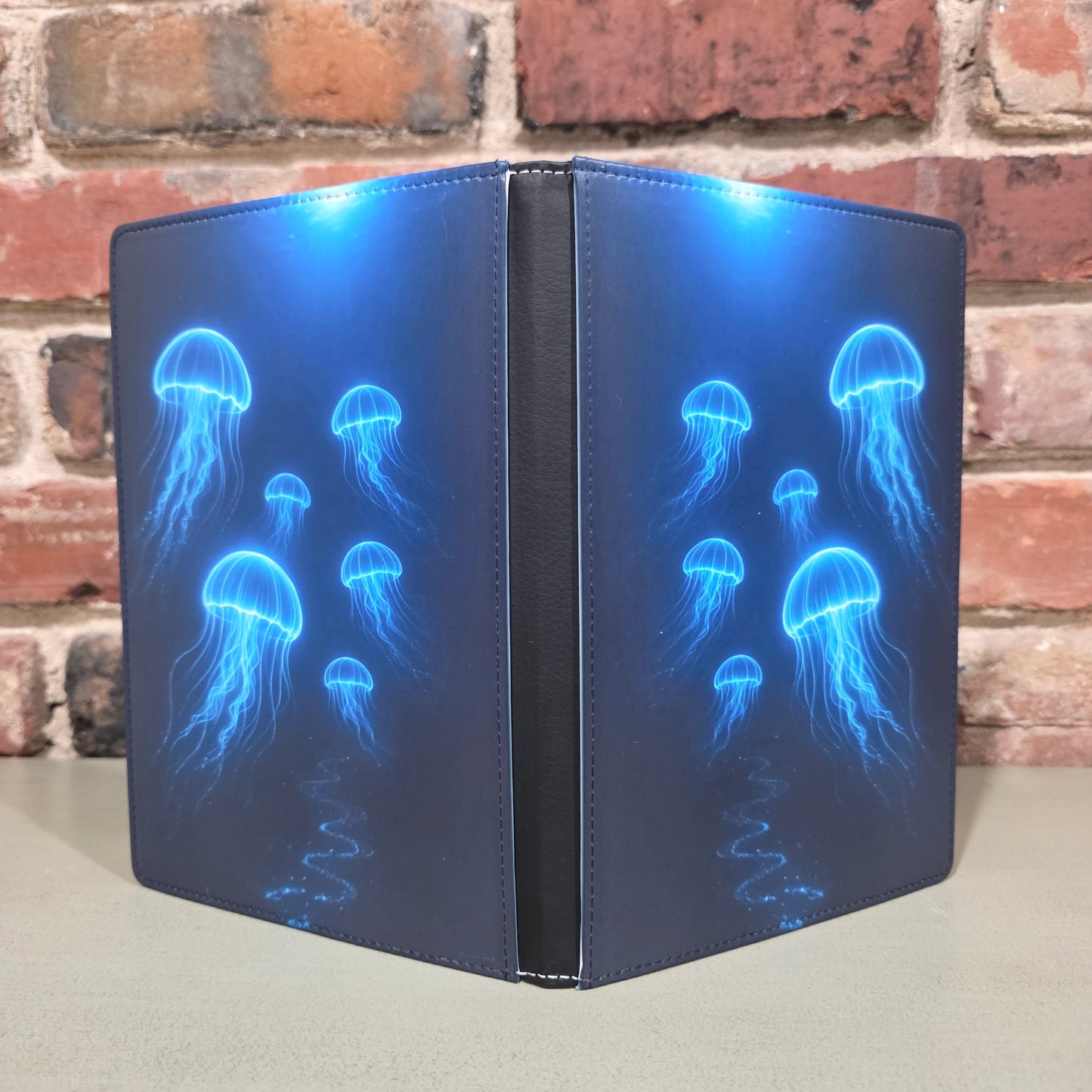 Glowing Drift Jellyfish Light Art Journal