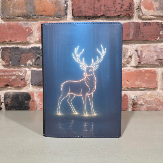 Golden Stag Light Art Journal