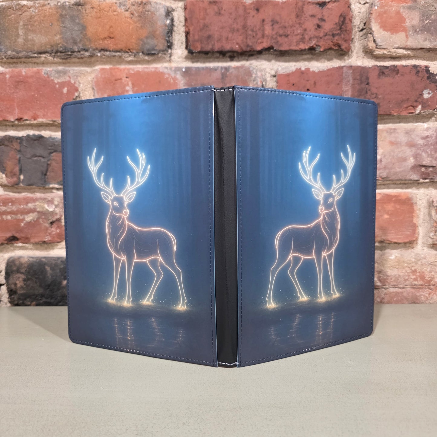Golden Stag Light Art Journal