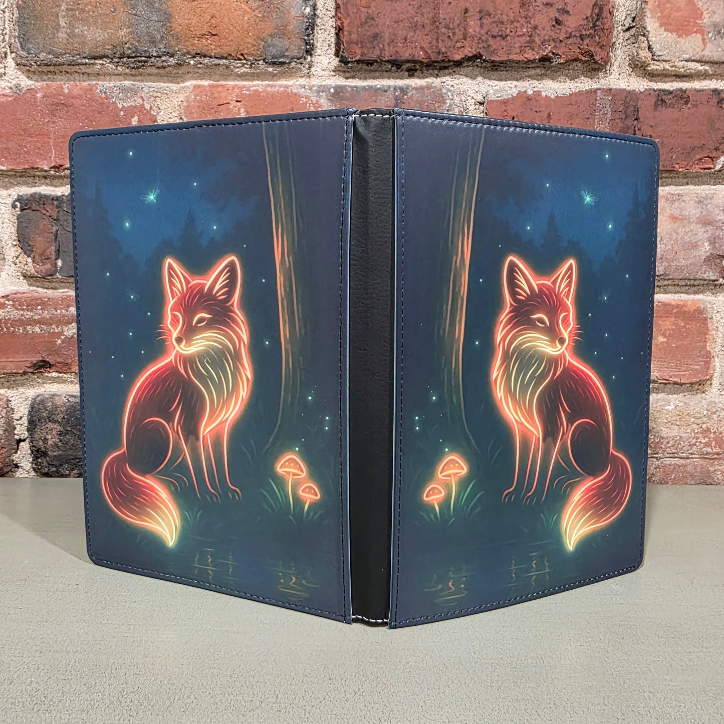 Night Fox Light Art Journal