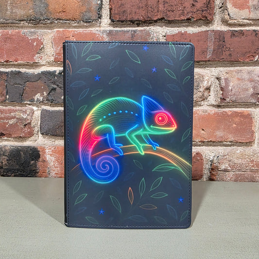 Vibe Lizard Chameleon Light Art Journal