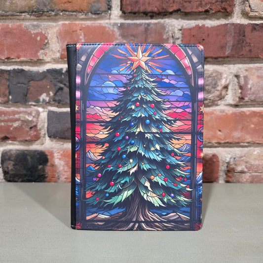 Christmas Tree Stained Glass Journal