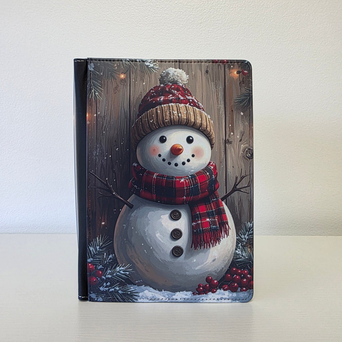 Snowman Rustic Winter Journal