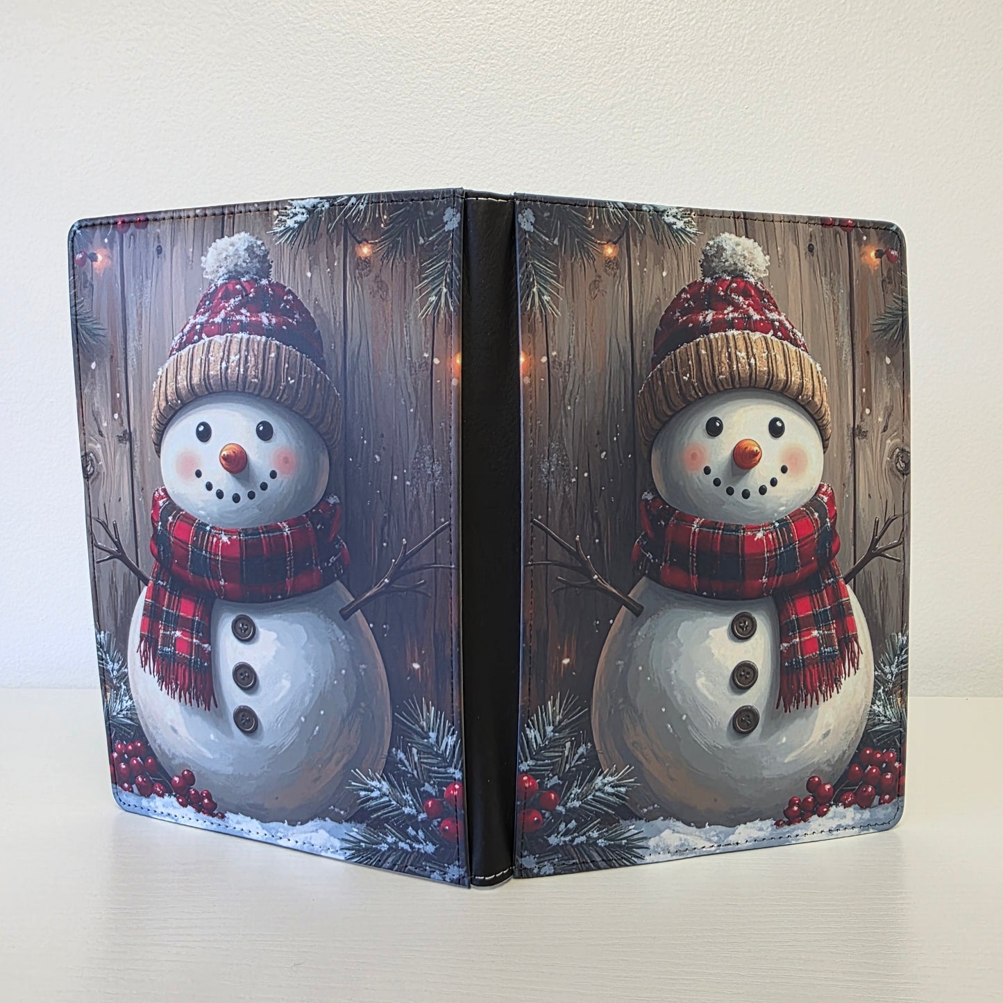 Snowman Rustic Winter Journal