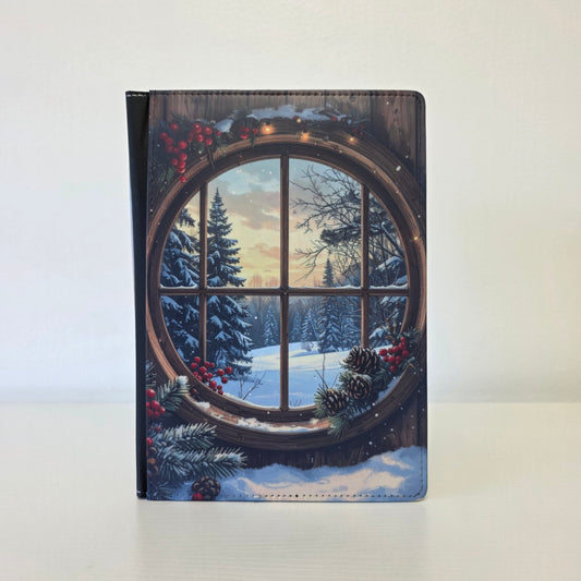 Winter Window Rustic Journal
