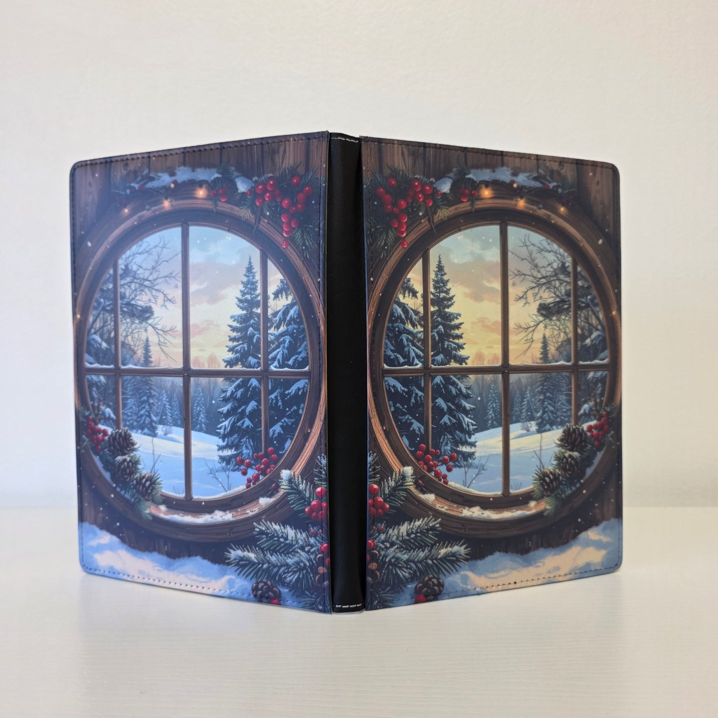 Winter Window Rustic Journal