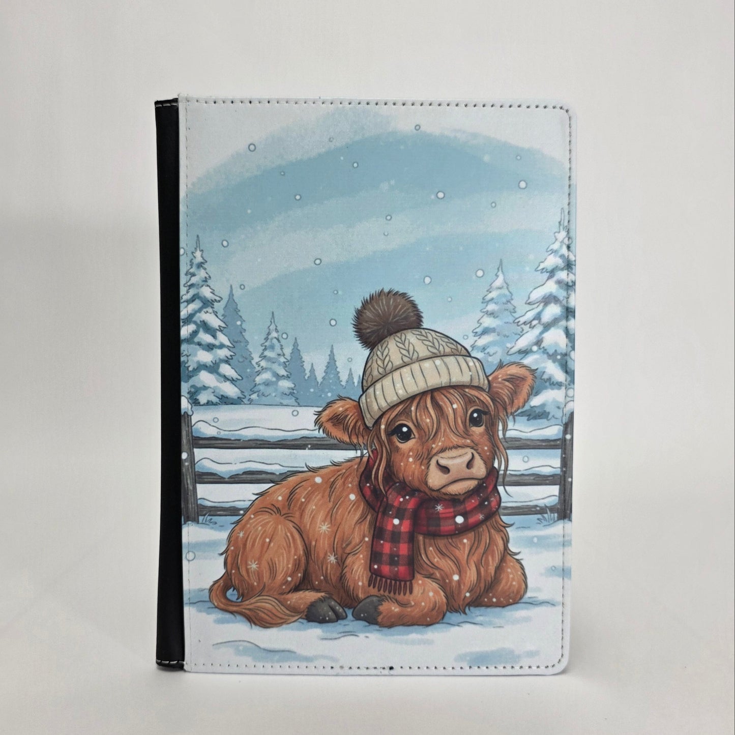 Winter Highland Cow Journal